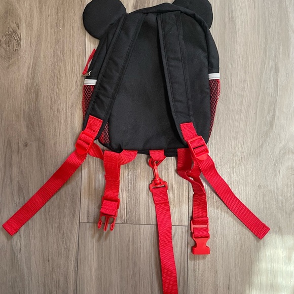 Disney Mickey Mouse  Harness Backpack/Diaper Bag for babies and toddlers, NWT - Picture 2 of 4